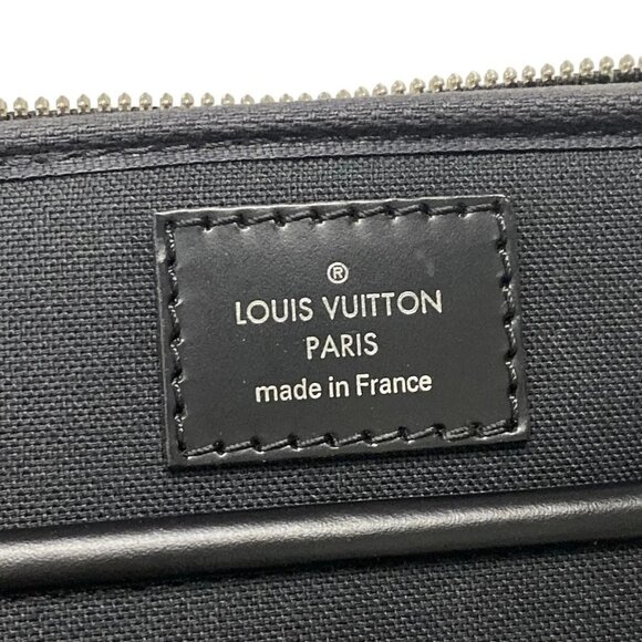 Auth LOUIS VUITTON Steve N58030 Damier Graphite MB2190 Business Bag - Picture 14 of 15